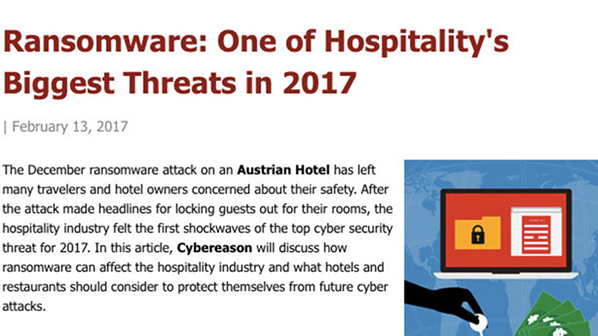 Hotel IT Security